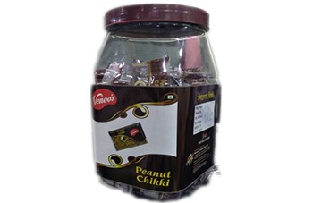 Peanut Chikki Jar